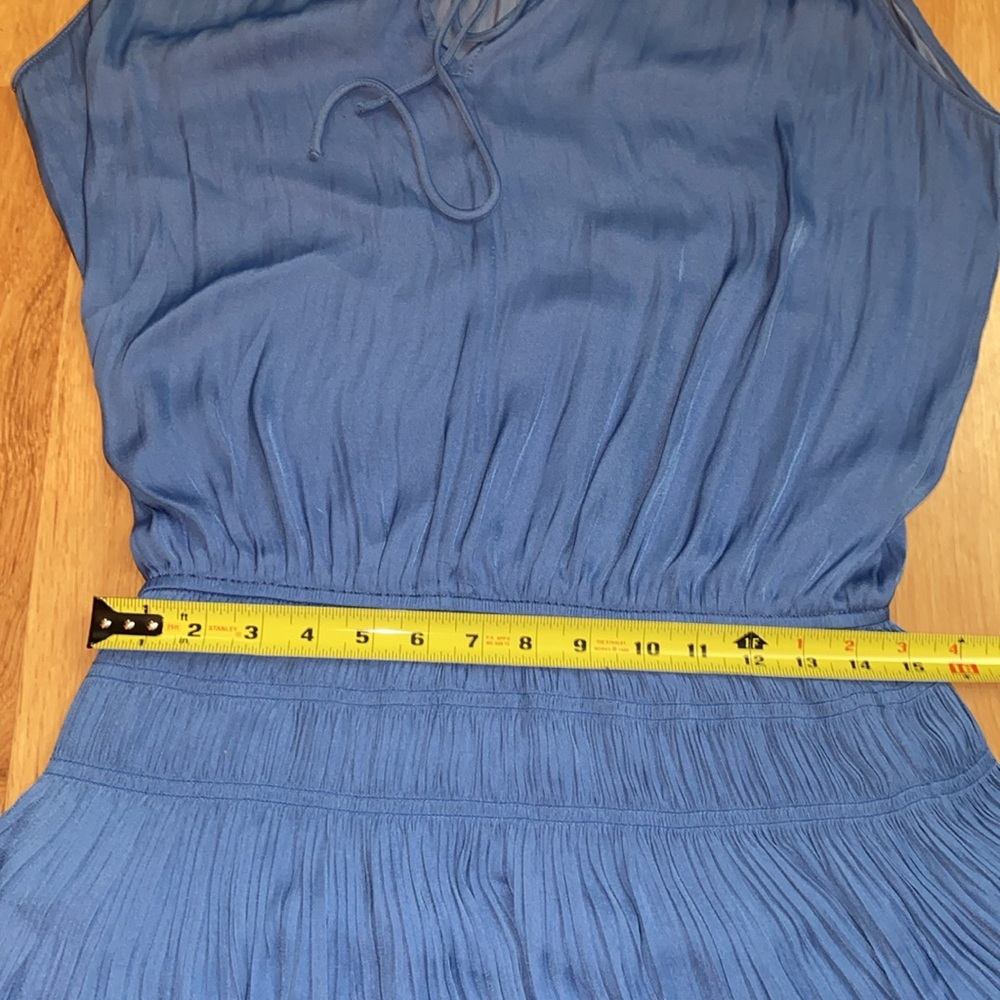 pookie and sebastian Elegant Blue Mini Dress - Picture 6 of 11